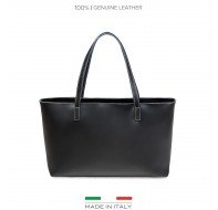 Дамска чанта Made in Italia черна 