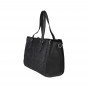 Дамска чанта Sisley с две дръжки черна 2