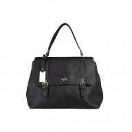 Дамска чанта Sisley с една дръжка черна